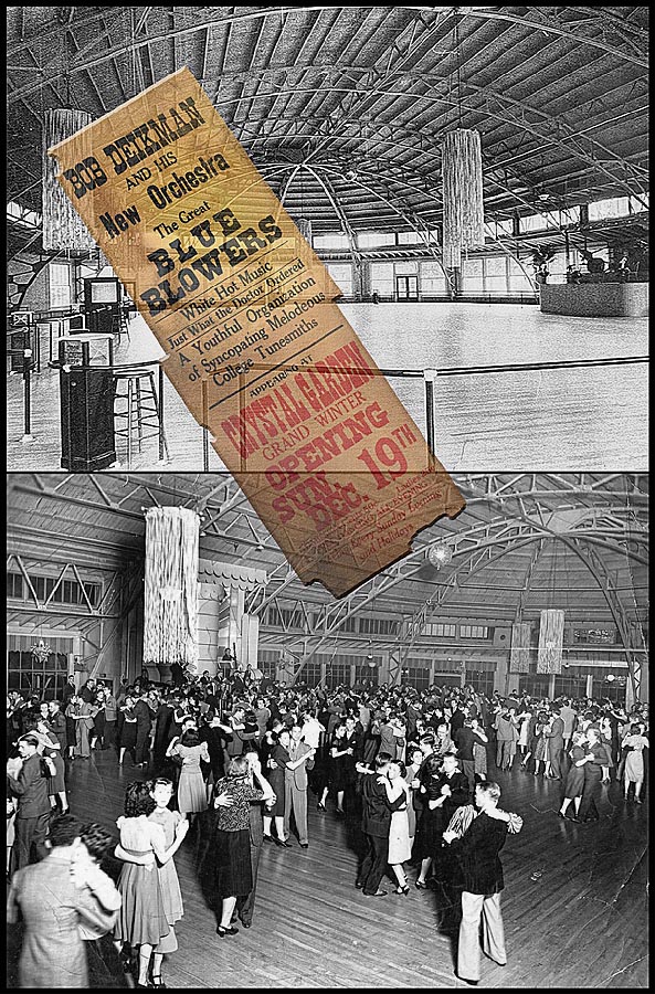 Crystal Gardens Dance Hall at Crystal Beach