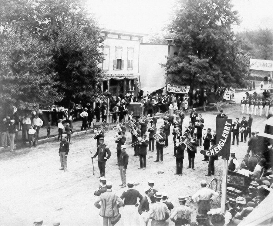 1898 Fired Convention Parade