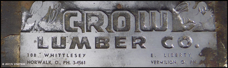 Crow Lumber plate width=