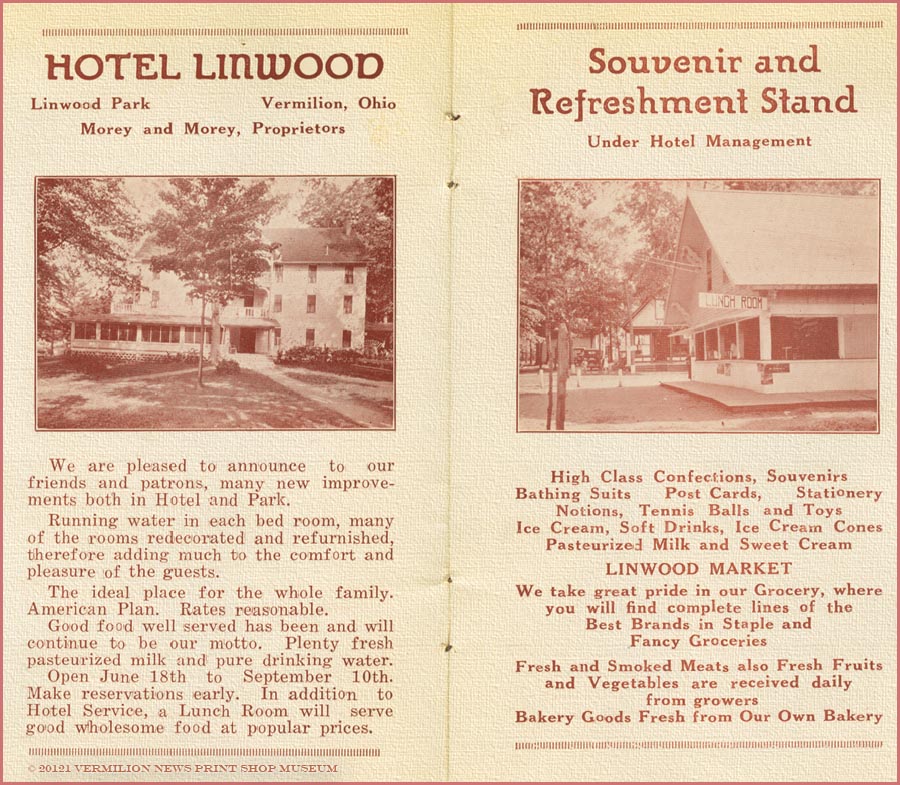 Linwood Pamphlet 1927=