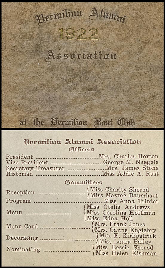 VHS Alumi Banquet 1922=