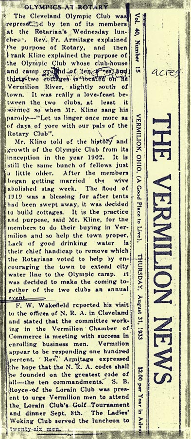 Vermilion News clip