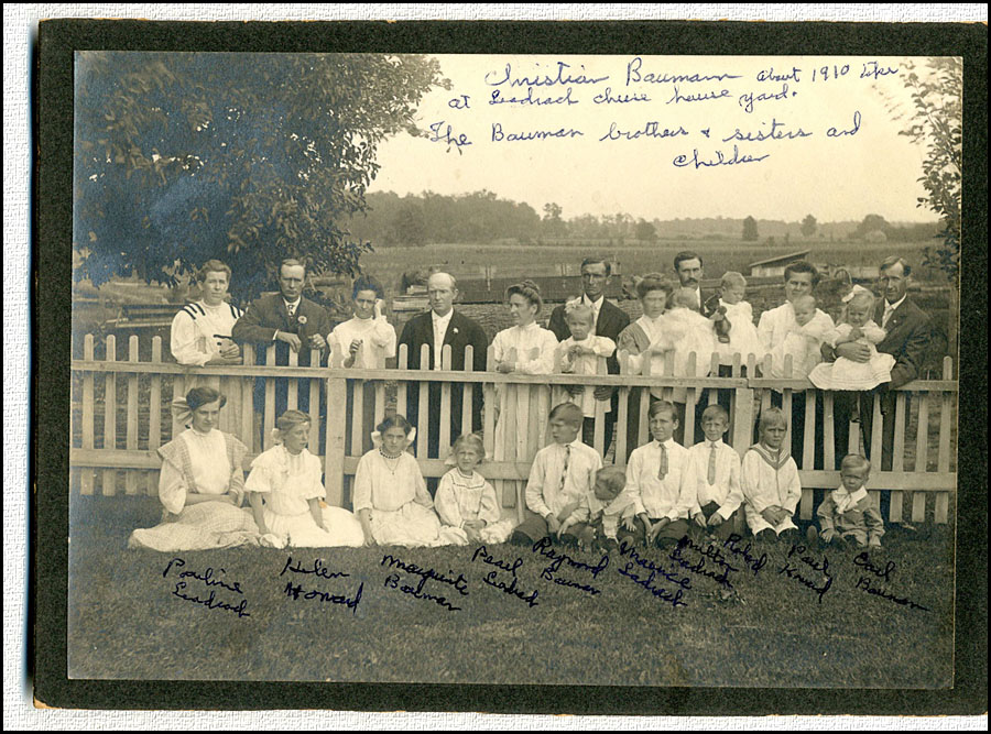 Bauman-Ladrach Family Pic c.1910