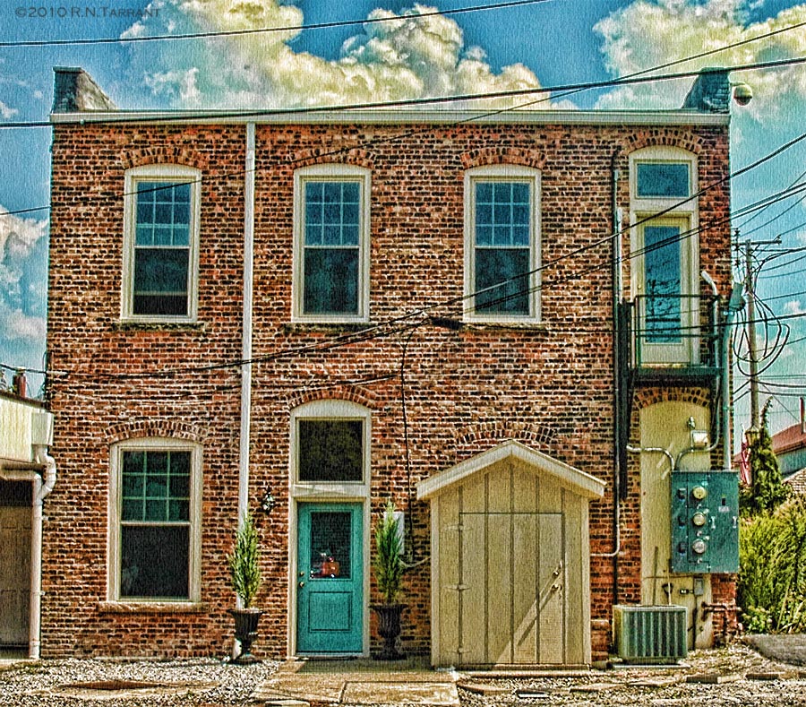 Behind Dr. Englebry's building