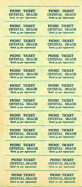 Crystal Beach Picnic Tickets 