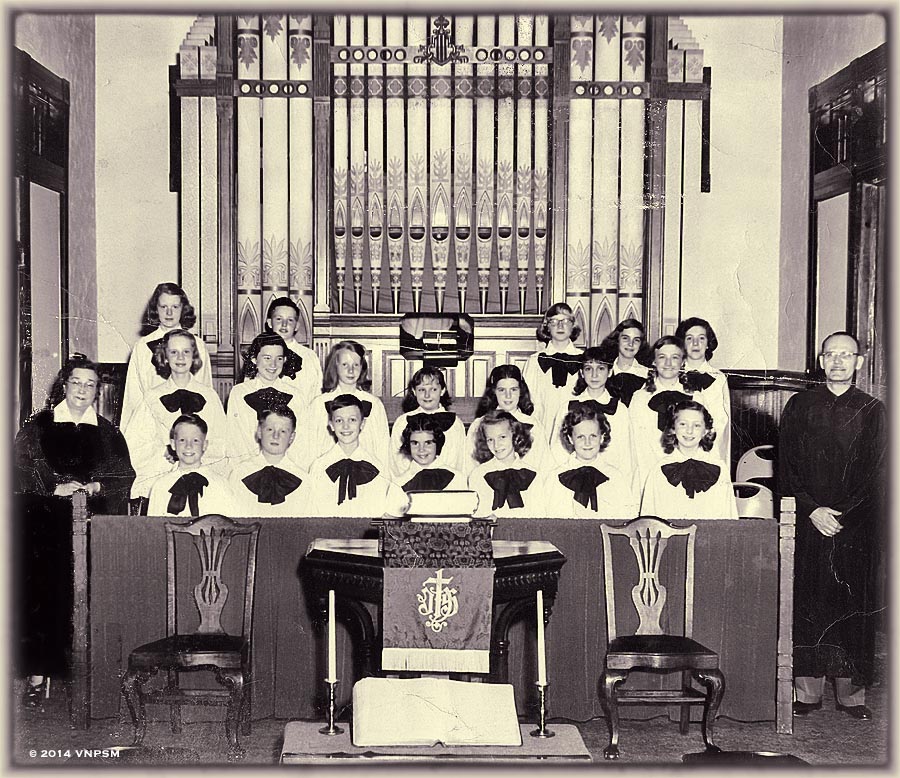 Congregational Church Choir 1952