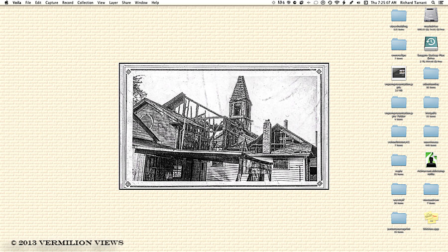 January 19, 2013 - M.E. Church fire 1930