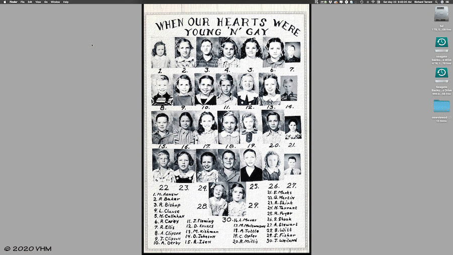 May 30, 2020> VHS CLASSMATES