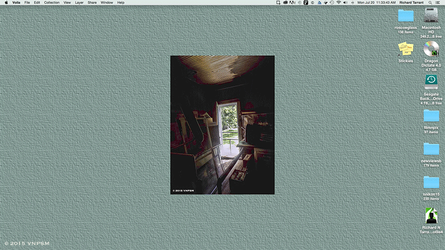 July 25,  2015 - Backdoor in Summer and a VN graphic width=
