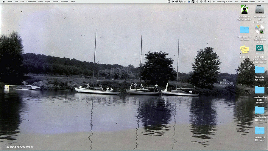 August 8,  2015 -The Erie County Bank and V-25s on the river width=