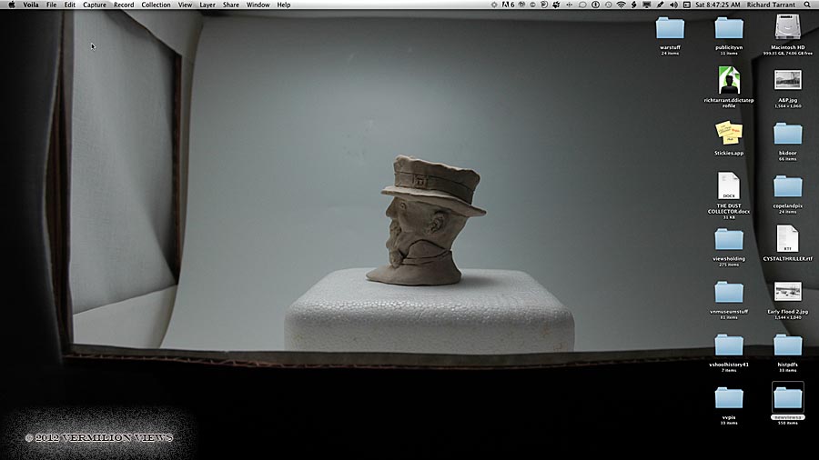 August 18, 2012 - A Frank Homitz Sculpture