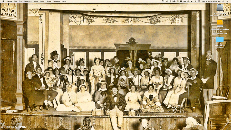 November 12,  2016 - 1925 VHS Class & Opera House Play=