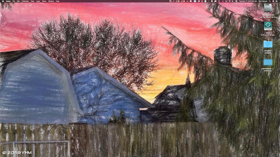 December 21  2019> The colors of Vermilion