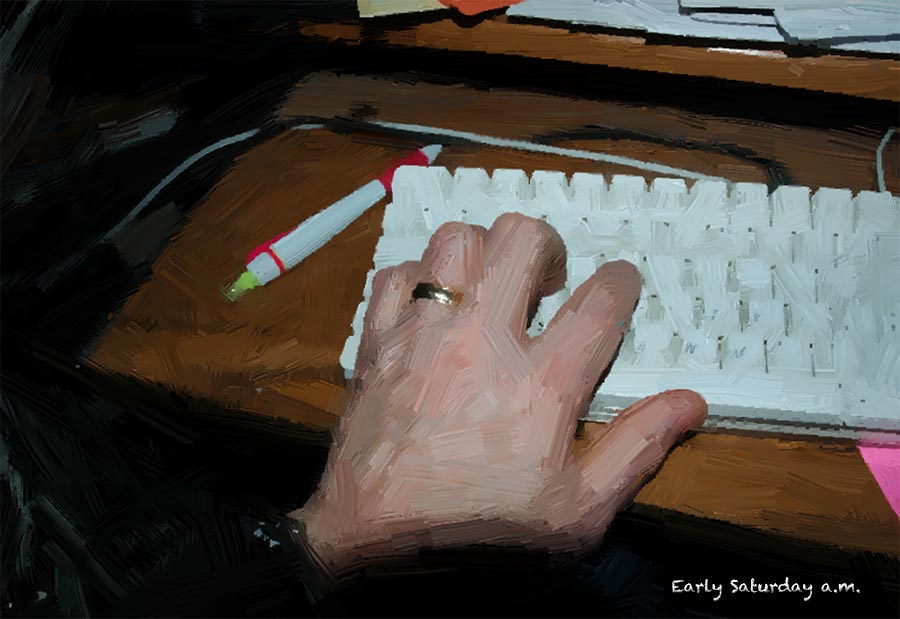 hand portrait
