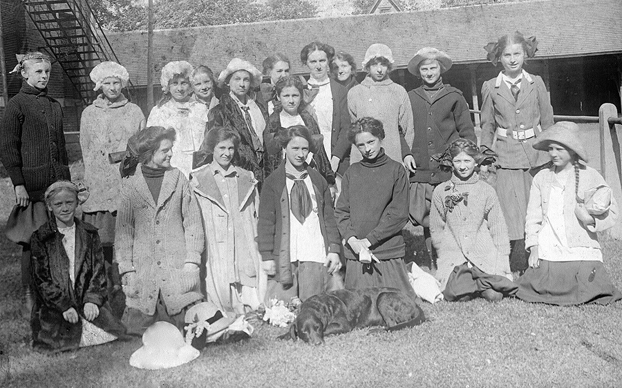 Sunday School at the Congretational Church 1916