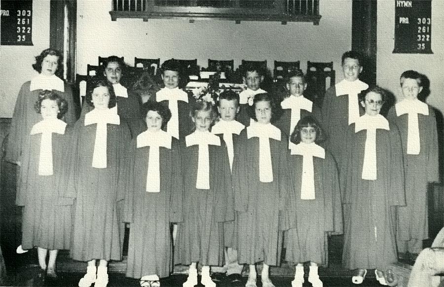 E & R Youth Choir 1953