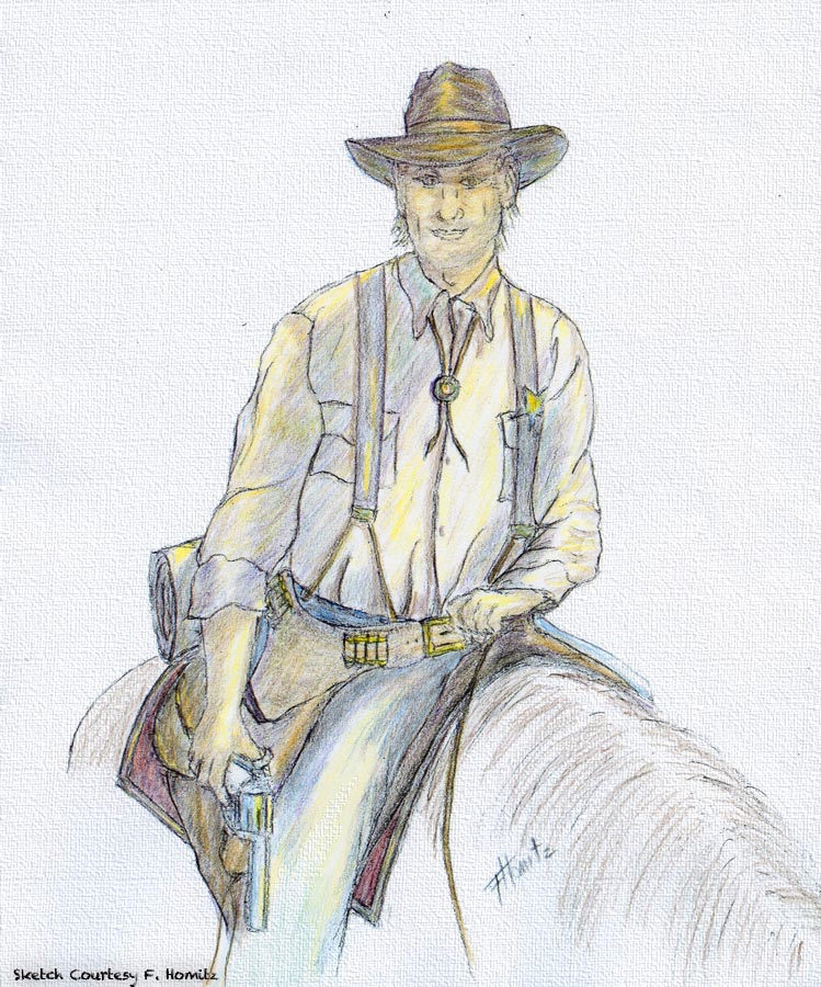 Frank Homitz self-portrait