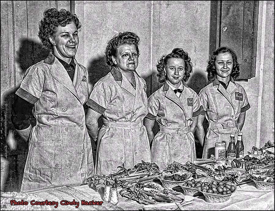 Edith Graham and the Kroger girls