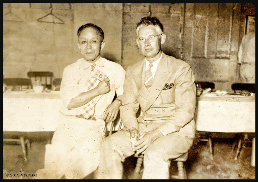 M. Okagi and friend