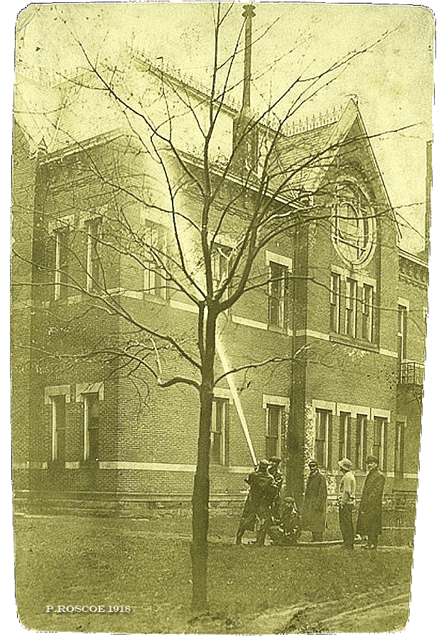 Firemen at Townhall 1918