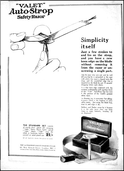 Razor advertisement c.1910 =
