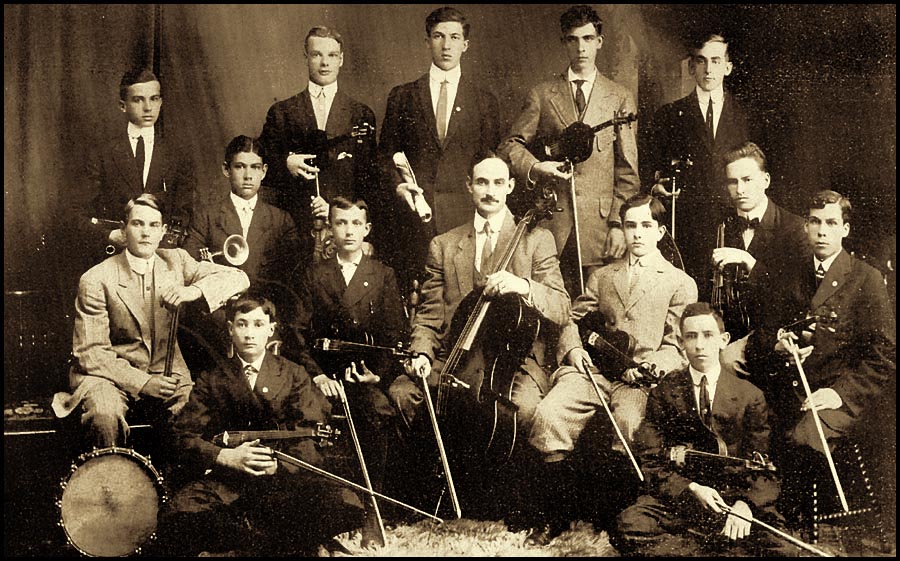 Sandusky High School Orchestra c. 1910
