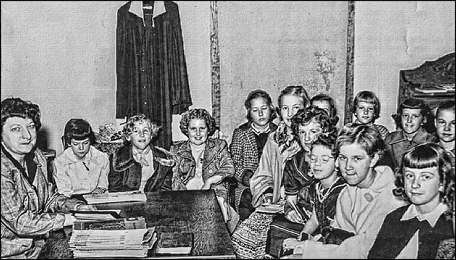 Girls Sunday School 1953