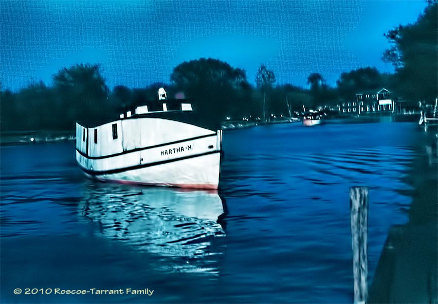 Tug Martha M. on the Vermilion River