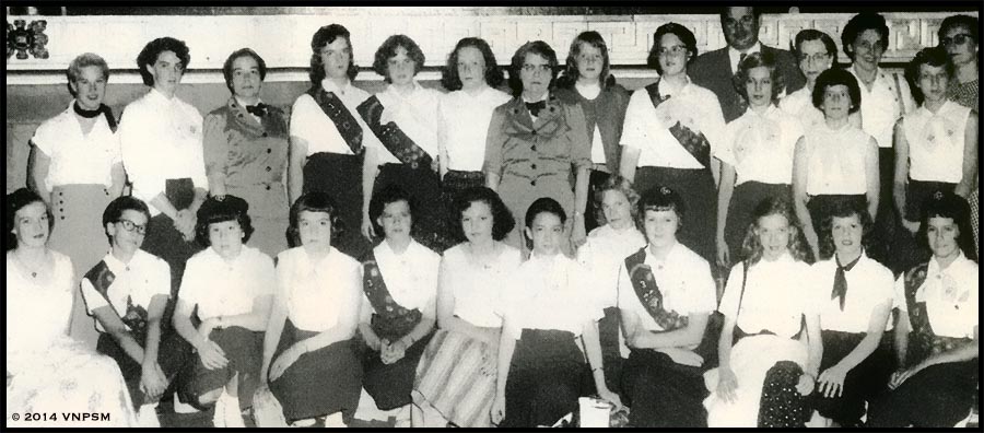 Vermilion Girl Scouts c.1958 