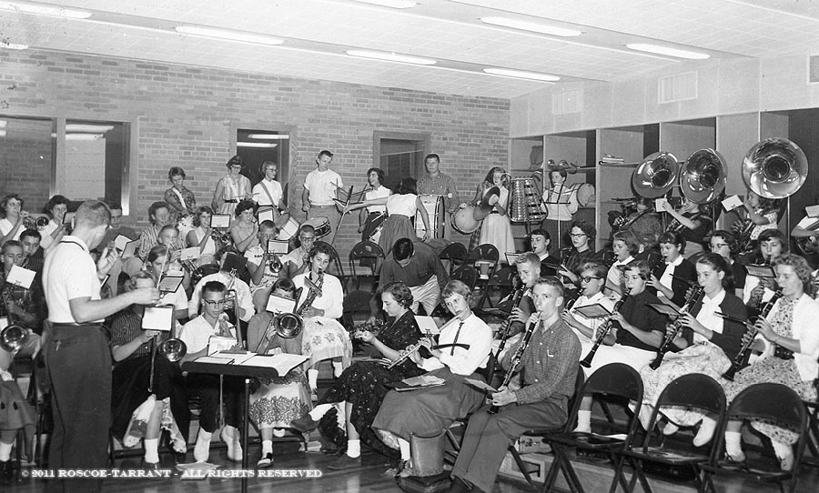 VHS Band Practice Room c.1958