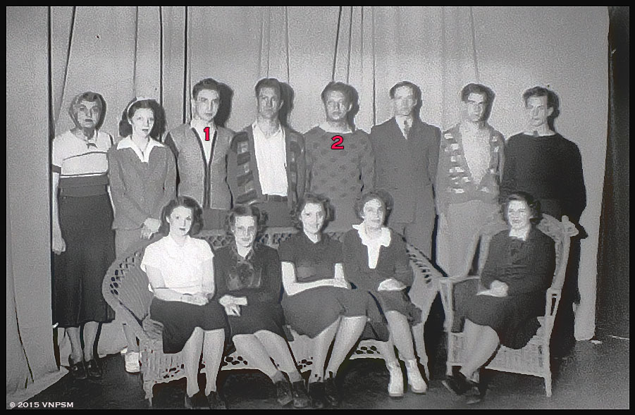 Glass Negative Class of 1938