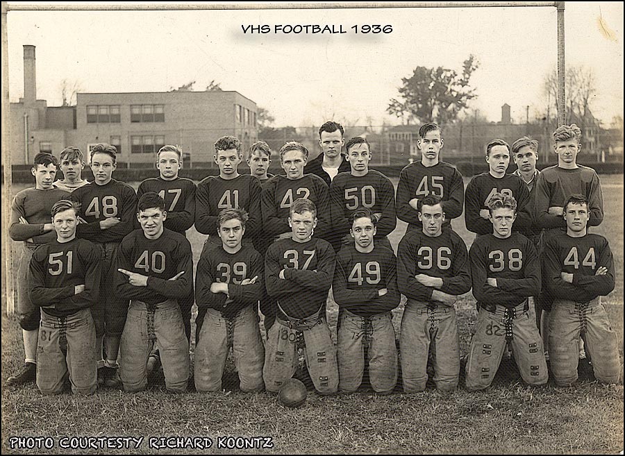 VHS FOOTBALL TEAM 1936