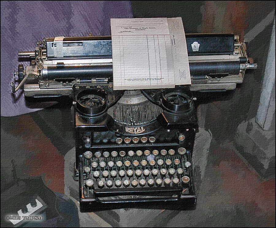 Museum Typewriter Royal