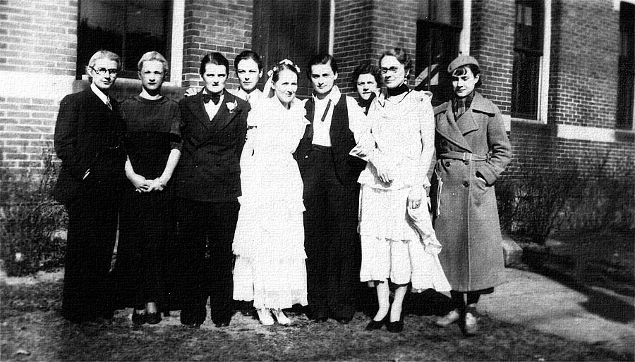 Playhouse cast Vermilion Town Hall 1932
