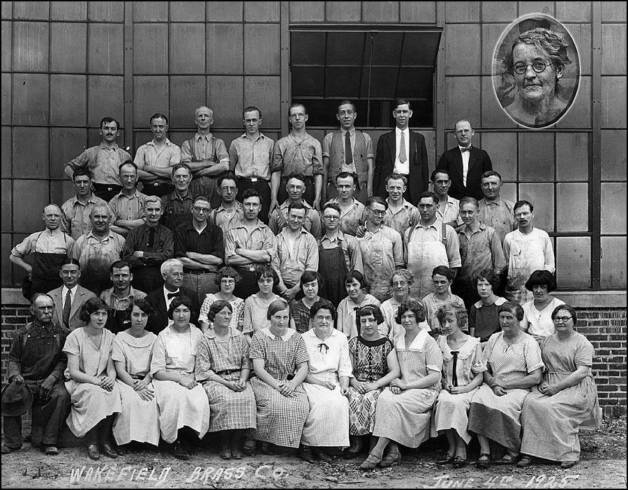 Wakefield Co. workers in 1925