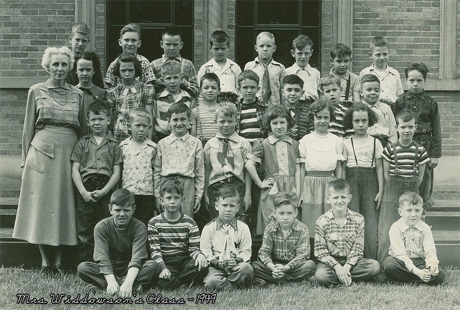 Bess Widdowson's 1949 classes